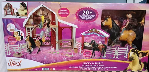 Mattel HBT16 DreamWorks Spirit Deluxe Reiterhof Spielset