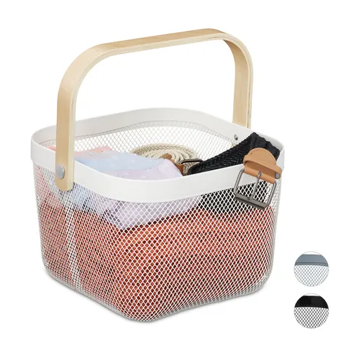 Körbe Weiß von Relaxdays