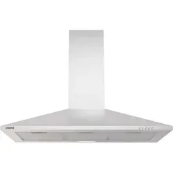 CIARRA 90cm Wandmontage Dunstabzugshaube Edelstahl Glas 370m3/h