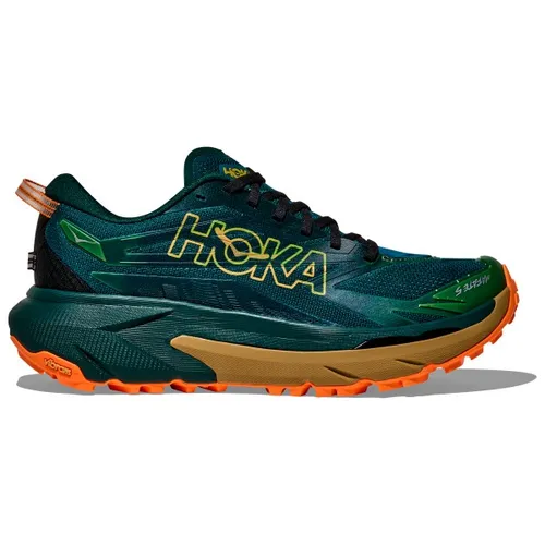 Hoka One One Mafate 5 Herren Neon Pack Grün 46 - Der Hoka Mafate 5 für Herren bietet optimalen Komfort und Stabilität für Langstrecken-Trailläufe. Ideal für anspruchsvolle Strecken und abenteuerliche Ausflüge.
