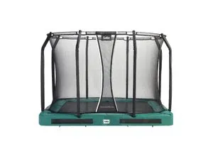 SALTA Trampolin Premium Ground 305 x 214 cm mit Netz in grün von Salta