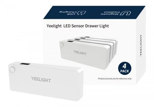 Yeelight LED Sensor Drawer Light Schubladen Licht mit Bewegungsmelder 4 pack NEU
