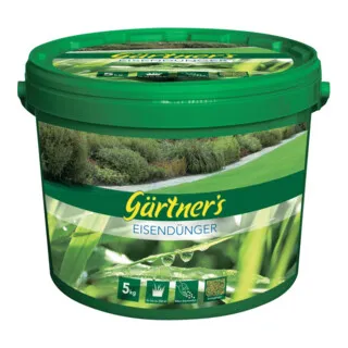 Eisendünger 5 kg - Hochwirksames Eisensalz 12% - Dünger für gesunde Rasenflächen, versorgt mit 12% Eisen und bekämpft effektiv Moos. Ideal für einen kräftigen, grünen Rasen ohne Rostflecken.