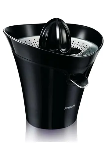 Philips elektrische Zitruspresse Viva Collection, 85 W, Schwarz (HR2752/90)
