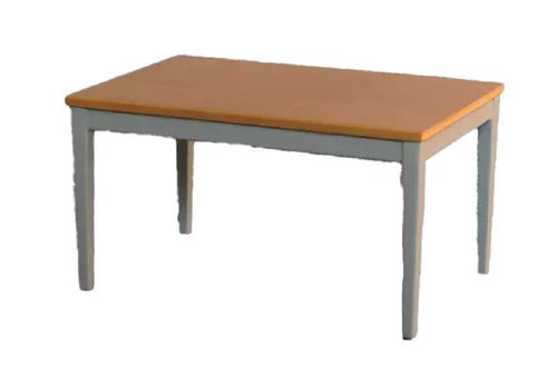 Puppenhaus Grau & Kiefer Esstisch Modern Miniatur Küchenmöbel 1:12