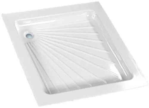 Produktbild Duschwanne, weiß, 665x665x80mm