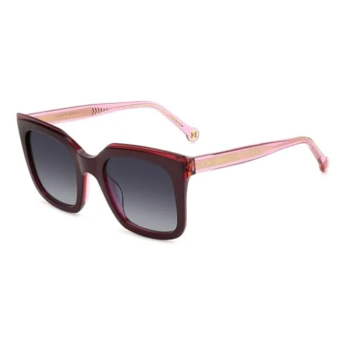Produktbild CAROLINA HERRERA Damen Her 0249/G/S Sonnenbrille, Burgunderrot/Rosa, 62