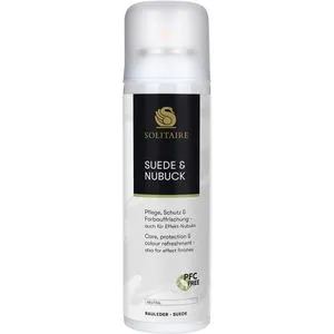Solitaire Lederpflege Spray für Wildleder, 200ml - Schuhpflege & Polituren - Pflegt und imprägniert Wildleder, schützt vor Witterungseinflüssen und belebt verblasstes Leder. Ideal für Schuhe und Accessoires.