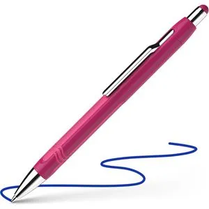 Schneider Kugelschreiber Epsilon, 1386, Gehäuse pink, Schreibfarbe blau