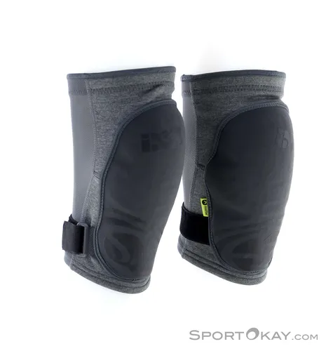 IXX Flow EVO+ Knie Schützer Größe S - Optimaler Knieschutz für Enduro und Downhill - Protektoren & Schoner, grau, Größe S - bietet sicheren Knieschutz bei Radsportaktivitäten, ideal für Freeride und E-Bike Abenteuer.