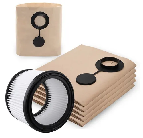 PRIMEBAG Staubsaugerbeutel 5 Filtertüten mit Filter für Festool Festo SR 151 E-AS kompatibel