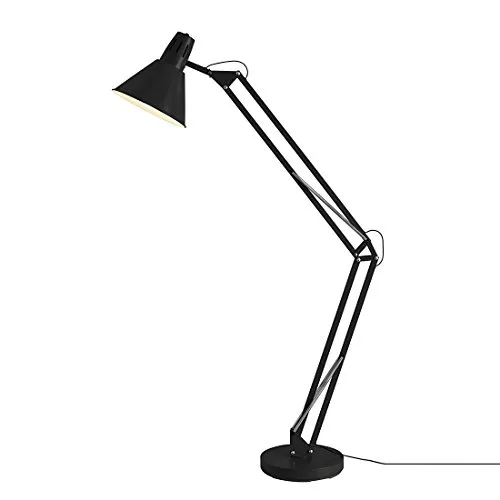 Brilliant Winston Standleuchte 1flg schwarz - Standleuchte & Deckenfluter, elegante schwarze Ausführung mit energieeffizienter LED-Technologie für stimmungsvolles Licht in jedem Raum.