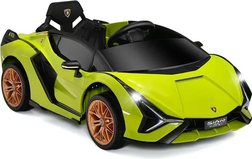 GOPLUS Kinder Elektroauto Lamborghini – Fernbedienung, Bluetooth & Musik - Das leistungsstarke Kinderauto erreicht bis zu 5 km/h und bietet echte Fahrerlebnisse mit Fernbedienung für Eltern. Ideal für Kinder von 3-8 Jahren, sorgt es für unvergesslichen Fahrspaß!