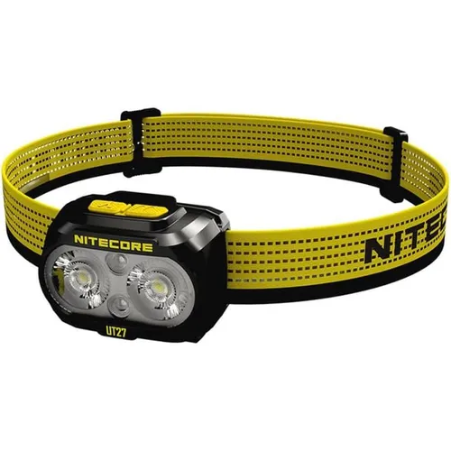 Nitecore UT27 (2024) Dual Power-800 Lumen V2 Stirnlampe - Stirnlampen mit 800 Lumen Helligkeit, ideal für Outdoor-Aktivitäten und Notfälle, duale Stromversorgung für maximale Flexibilität.