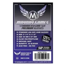 Mayday Games Premium USA Game Card Sleeves (50 Stück) 56x87mm - 7076 - Kartenhüllen 293212