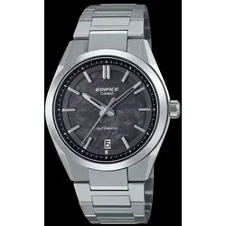 Casio Edifice EFK-100CD-1AER Automatikuhr - Armbanduhr für Herren mit geschmiedetem Carbon-Zifferblatt, inspiriert von Hochleistungssportwagen, bietet 100 m Wasserbeständigkeit und ein automatisches Uhrwerk für präzise Zeitmessung.