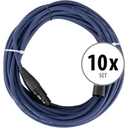 Pronomic DMX-Kabel 1000 cm in blau von Pronomic