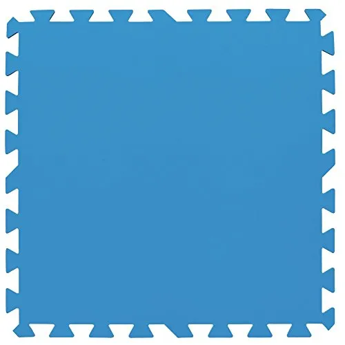 Bestway 58220 Pool Bodenschutz Fliesen Set 8 Stück 50 x 50 cm Blau
