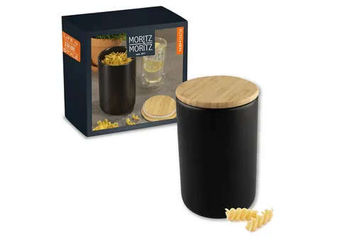 Moritz & Moritz Vorratsdose Schwarz 900 ml von Moritz & Moritz