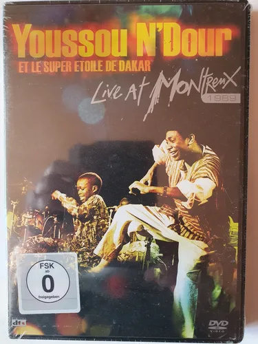 Youssou N'Dour - Live At Montreux 1989 DVD NEU OVP