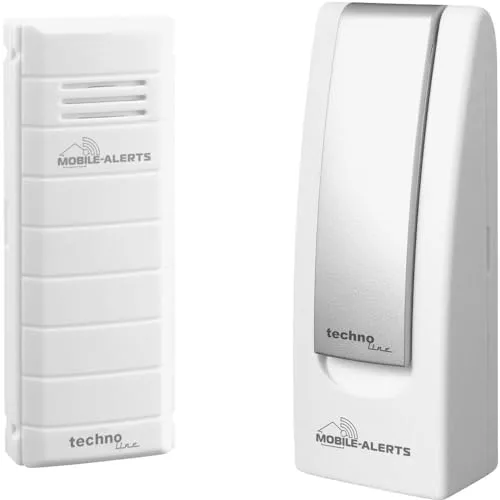 Mobile Alerts MA 10001 Starter Set - Wetterstationen zur Temperaturüberwachung, inklusive Gateway und Temperatursender, kompatibel mit Alexa für einfache Sprachsteuerung und individuelle Alarmierung.