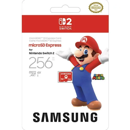 Samsung microSD Express Card – 256GB for Nintend (Nintendo Switch 2) (US IMPORT)