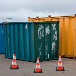 Baumarktplus 5x Verkehrskegel Pylone - Schwerer Leitkegel mit Reflektionsstreifen - Schilder für Sicherheit und Sichtbarkeit: 5 robuste Pylonen mit schwerem Gummifuß und Reflektorstreifen, ideal für Baustellen, Parkplatzabsperrungen und Freizeitaktivitäten. Wetterfest und stapelbar für platzsparende Lagerung.