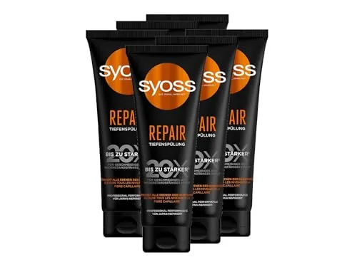 SYOSS Tiefen-Spülung Repair, 6er Pack (6 x 250 ML) in schwarz von Syoss