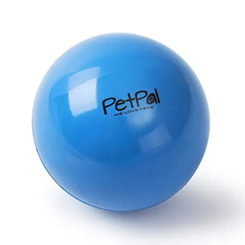 PetPäl Robuster Hunde Ball Naturkautschuk Hartgummi - Hundeball Ø 7cm - Hundespielball aus Vollgummi - Hundespielzeugball Springt Gut - Flumi Bounce Kauspielzeug - Spielzeug für Hunde