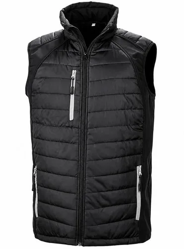 Result Funktionsweste Herren Black Compass Softshell Gilet