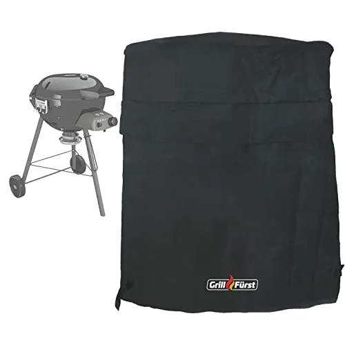 Grillfürst Grill Abdeckhaube - robuste Grill-Abdeckung 77 x 90 cm, wetterfest und wasserdicht, Abdeckung Gasgrill für Outdoorchef Chelsea 480 / Outdoorchef Kensington 480.