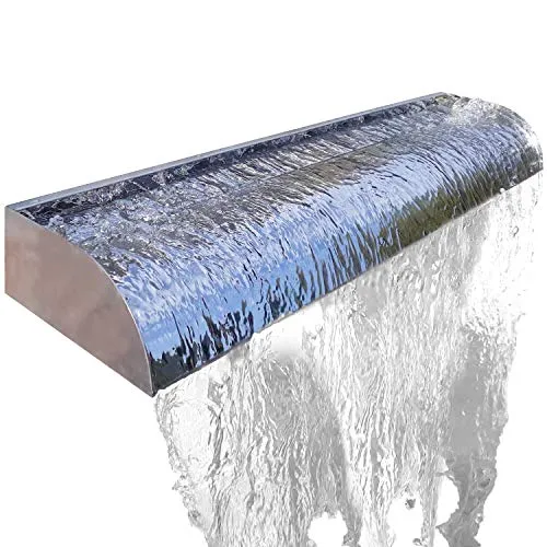 Köhko Wasserfall Victoria 60 cm aus Edelstahl Hochglanz