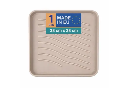 Bestlivings Schuhabtropfschale 2,5 cm hoch (1-tlg) in beige von Bestlivings