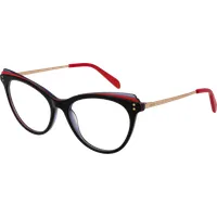 Pucci Brillenfassung EP5132 005 54 – Elegante Damenbrille - Stilvolle Katzenaugen-Brillenfassung in Schwarz, aus robustem Azetat für hohen Tragekomfort. Ideal für modebewusste Damen, die Akzente setzen möchten.