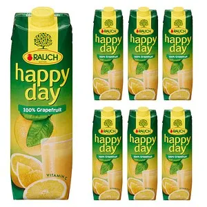 Happy Day Fruchtsaftkonzentrat Grapefruit 6x1,0 l