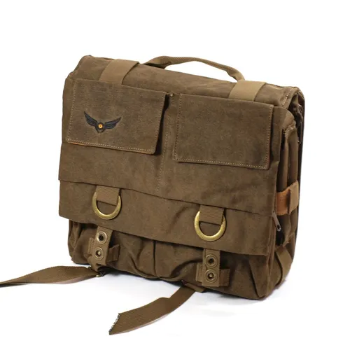 Gleann Bag Retro, Vintage Fototasche Größe M für Kamera und Zubehör, Regencover
