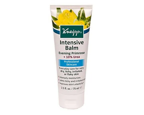 Kneipp Intensivbalsam Nachtkerze - Ganzkörperpflege für sehr trockene Haut, mit beruhigendem Nachtkerzenöl und feuchtigkeitsspendendem Urea für eine langanhaltende Hydratation und Verbesserung des Hautbildes.