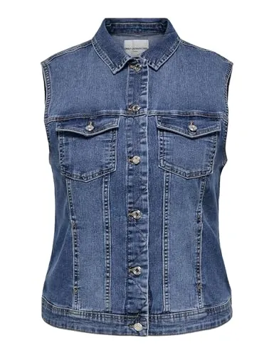 Carwespa West Dnm Pim619 Noos Jeansweste von ONLY CARMAKOMA