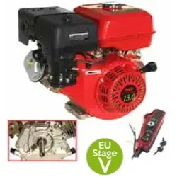 Launtop Vollständiger Gasmotor Mit Elektrischem Start 420 Ccm 16 Ps Zylinderwelle Horizontal