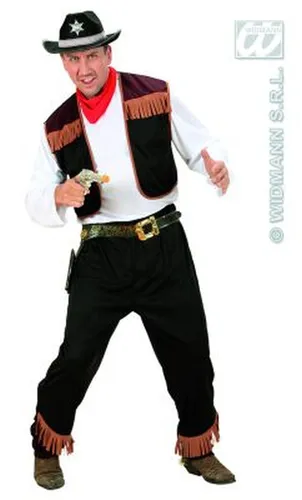 KOSTÜM COWBOY COWBOY-KOSTÜM COW BOY VERKLEIDUNG FASCHING KARNEVAL WESTERN GR. L