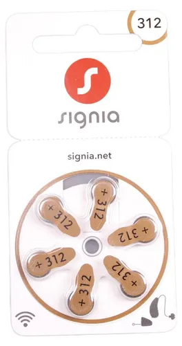 Signia Hörgeräte Batterien 312 - 90 Stück - Hochwertige Hörgeräte Batterien der Größe 312, ideal für zuverlässige Energieversorgung. Perfekt für den täglichen Einsatz in Hörgeräten.