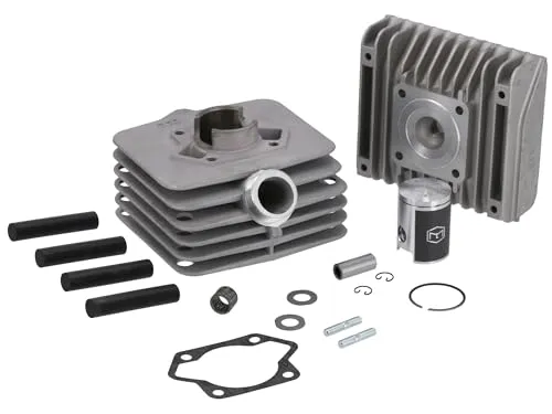 Zylinderset komplett mit Kolben und Zylinderkopf 50ccm, Ø38 mm, NPC-Beschichtung - Sperber MS50