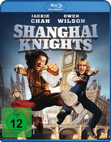 Shanghai Knights - Blu-ray - Actionfilm mit Jackie Chan und Owen Wilson, voller Abenteuer und Humor, ideal für Fans von spannenden Filmen. Erlebe die actionreiche Fortsetzung!