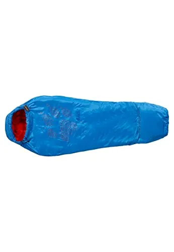 Jack Wolfskin GROW UP KIDS Schlafsack - Bequemer Mumienschlafsack für Kinder, aus weichem Softtouch-Material, leicht und platzsparend. Mitwachsend durch verlängerbaren Fußbereich – ideal für Abenteuer und Reisen.