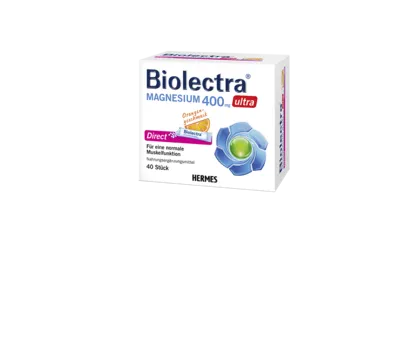 BIOLECTRA Magnesium 400 mg ultra Direct Orange 40 St.