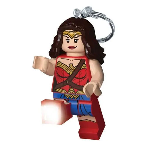 LEGO DC Comics Schlüsselanhänger mit Leuchtfunktion Wonder Woman 8 cm