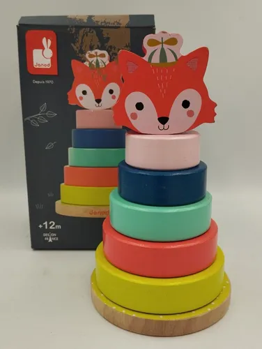 Janod - Baby Forest Stapeltier Fuchs