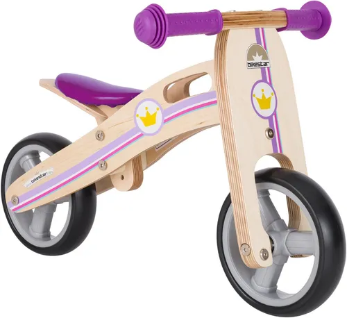 Bikestar Laufrad für Kinder 1.5 - 3 Jahre - Höhenverstellbares Laufrad für Kinder ab 80 cm, ideal für Jungen und Mädchen, fördert die motorischen Fähigkeiten und das Gleichgewicht.