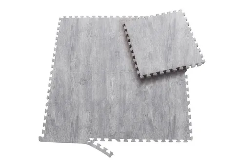 Sporttrend 24 Bodenmatte 4 Schutzmatten + 8 Randstücke, 1,44qm, Bodenmatte