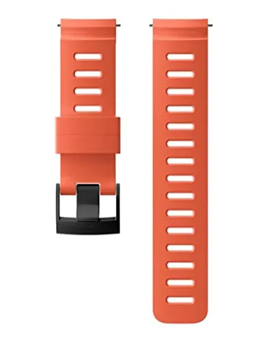 Suunto Dive 1 Silikonarmband 24 mm Coral/black Größe M in orange von Suunto